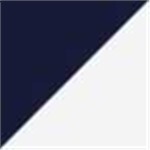Navy and White