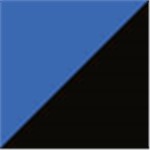 Blue with Black Trim