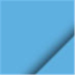 Bright Blue with Bright Blue Ink