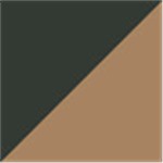 Khaki with Forest Green