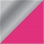 Silver with Fuchsia