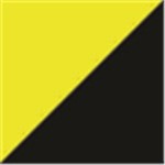 Yellow with Black