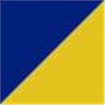 Blue with Yellow