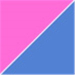 Pink with Blue