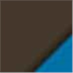 Brown with Blue Ink