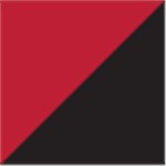Red with Black Trim