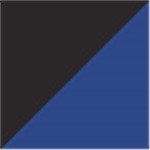 Royal Blue with Black