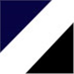 True Navy with White and Black
