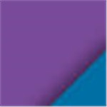 Purple with Blue Ink
