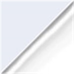 White with Clear Strap