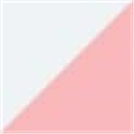 White with Pink