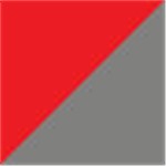 Red with Gray
