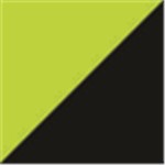 Solid Lime Green with Black Grip