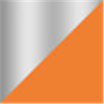 Stainless Steel with Orange Liner