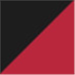 Black with Red
