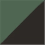 Translucent Dark Green with Black Grip