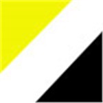 Power Yellow with White and Black