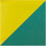 Yellow with Teal