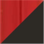 Red and Black with Chrome Clip 876