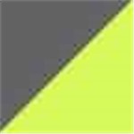 Charcoal and Neon Yellow