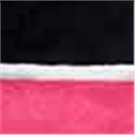 Black with Pink and White