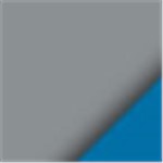 Light Gray with Blue Ink