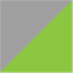 Gray with Lime Green