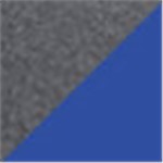 Graphite Heather with True Royal