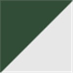 Forest Green and White