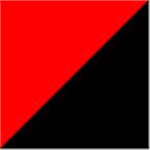 Black with Red