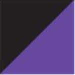 Black with Purple