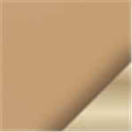 Tan with Brass Trim