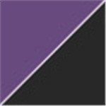 Violet with Black