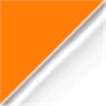Orange with Clear Strap