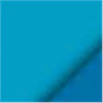 Aqua Blue with Blue Ink