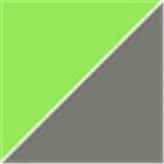 Lime Green with Transparent Smoke