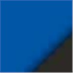 Blue with Black Ink