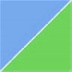 Light Blue with Transparent Green