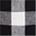 Black with White Buffalo Check