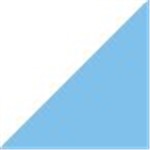 White with Light Blue