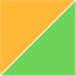Athletic Gold with Transparent Green