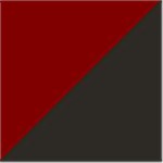 Burgundy with Black