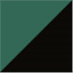Green with Black Trim