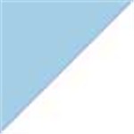 Carolina Blue with White