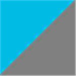 Light Blue with Gray
