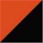 Orange and Black