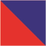 Royal Blue and Red