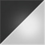Black with Silver
