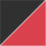 Black with Transparent Red