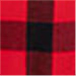 Red with Black Buffalo Check